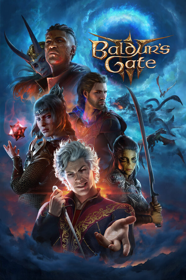 Baldur’s Gate 3 cover art