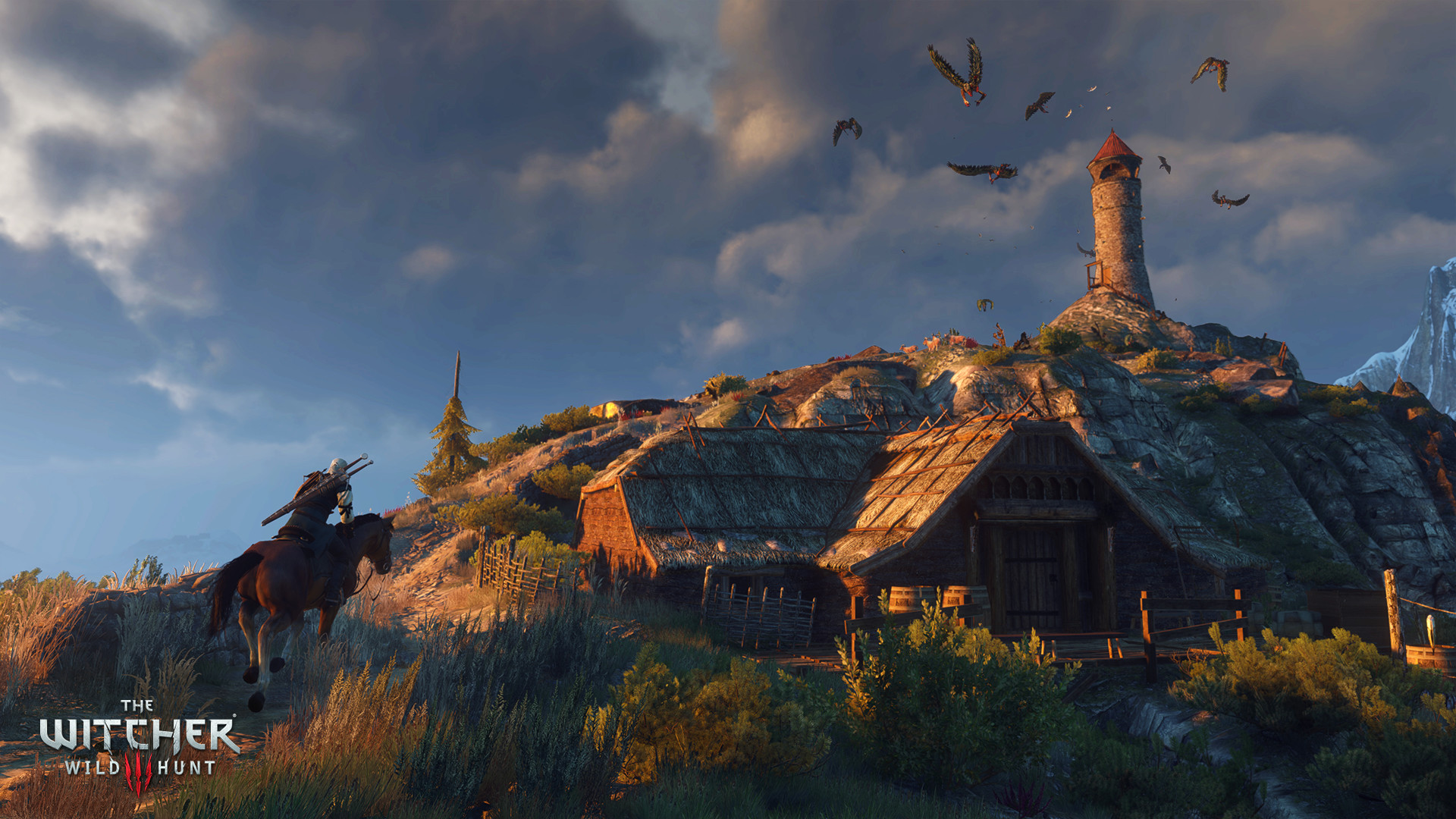 The Witcher 3: Wild Hunt cinematic landscape